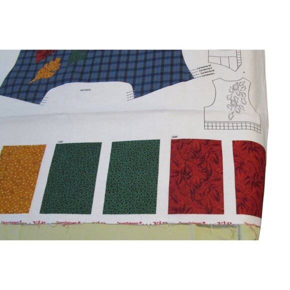 Vintage Uncut VIP  Back To School Vest Sewing Pattern Panel Fabric DIY Craft - Picture 9 of 11